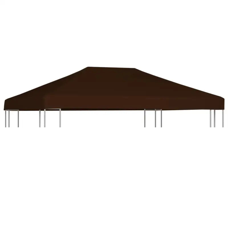 Doek voor Partytent en Prieel Waterbestendig Polyester PVC - Bruin / 3 x 4 m / 1 - Doeken voor partytenten & prieeltjes
