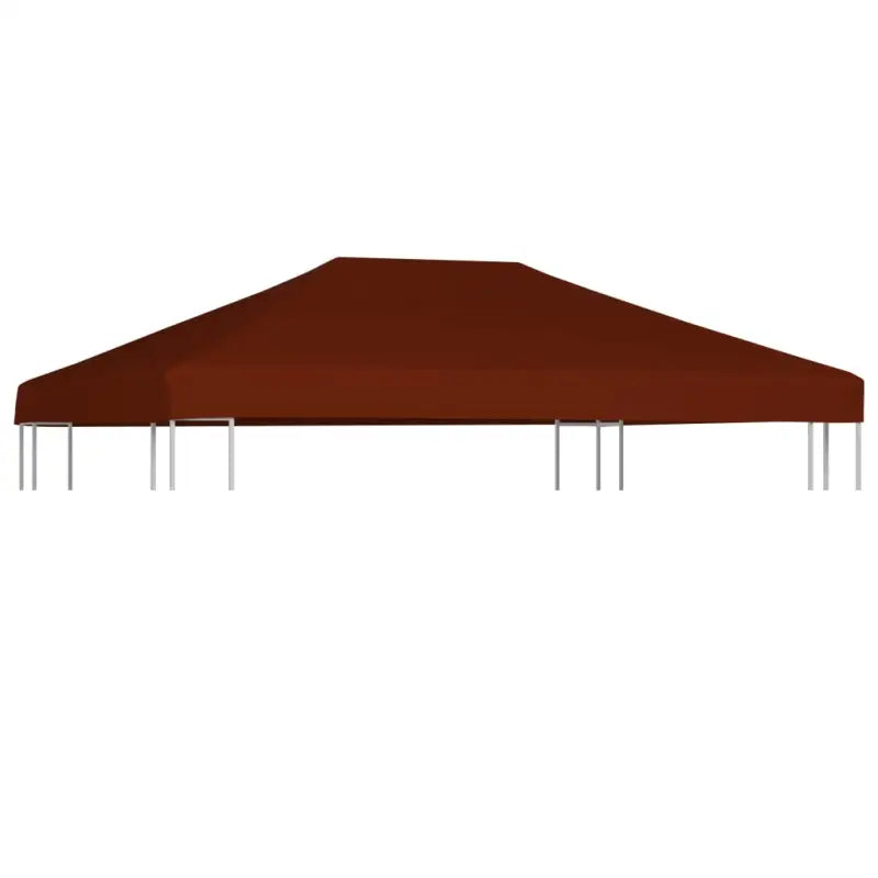 Doek voor Partytent en Prieel Waterbestendig Polyester PVC - Terracotta / 3 x 4 m / 1 - Doeken voor partytenten &