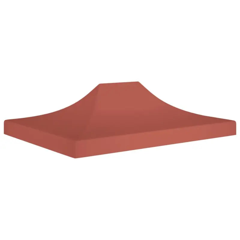 Doeken voor partytenten en prieeltjes met levering bevat de ideale vervanging - Terracotta / 4.5 x 3 m / 1 - Doeken