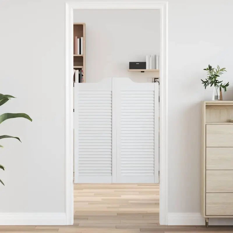 Draaideuren van massief grenenhout voor soepel en duurzaam gebruik - Wit / 100 x 80 cm / 2 - Voordeuren