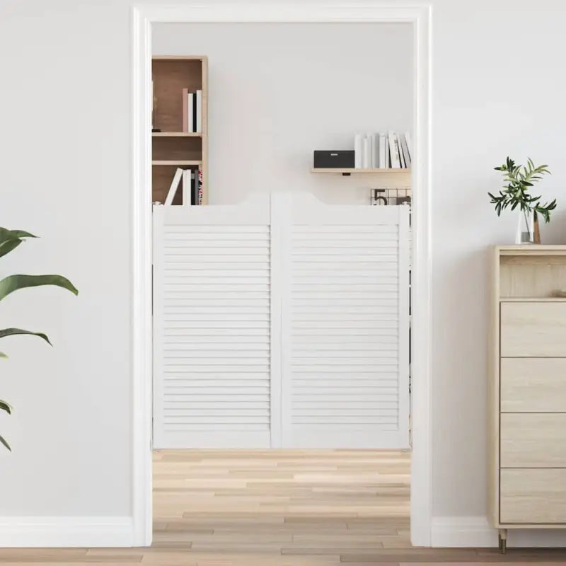 Draaideuren van massief grenenhout voor soepel en duurzaam gebruik - Wit / 100 x 100 cm / 2 - Voordeuren