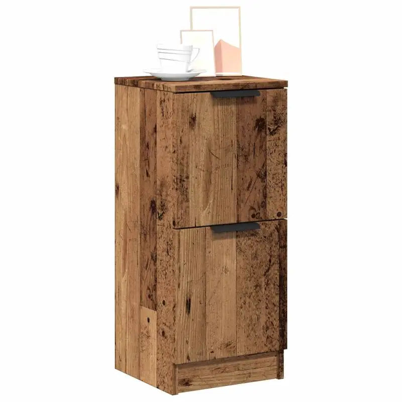 Dressoir met bewerkt hout voor een minimalistische uitstraling - Oud hout / 1 - Dressoirs & buffetkasten
