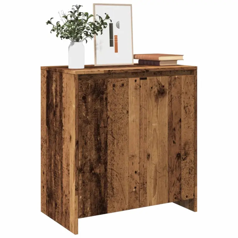 Dressoir van bewerkt hout met opbergruimte en stevig design - Oud hout / 1 - Dressoirs & buffetkasten