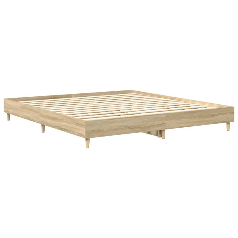 Duurzaam bedframe met multiplex lattenbodem voor een goede nachtrust - Bedden & bedframes