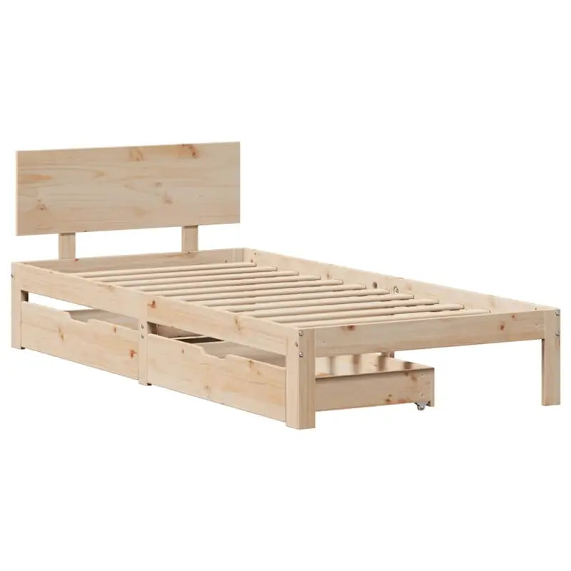 Duurzaam massief grenenhout bedframe voor een goede nachtrust - Bedden & bedframes