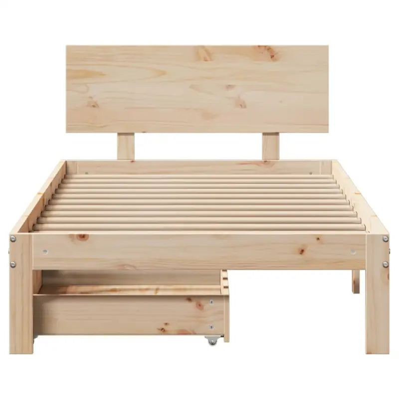 Duurzaam massief grenenhout bedframe voor een goede nachtrust - Bedden & bedframes