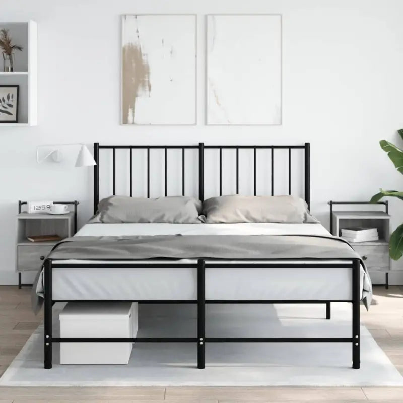 Eenvoudig schoon wandnachtkastje van gerookt eiken voor je slaapkamer - Grijs sonoma / 2 - Nachtkastjes