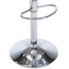 Eenvoudige en comfortabele barkrukken met kunstlederen bekleding - Barkrukken