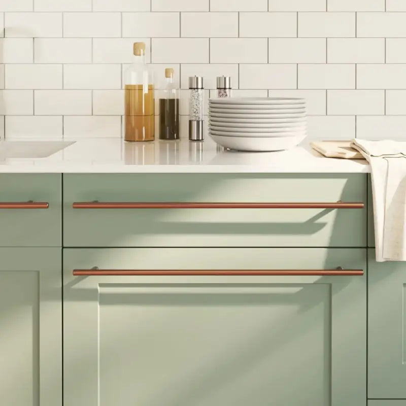 Eenvoudige kastknoppen en handvatten van roestvrij staal - Brons / 480 mm / 20 - Kastknoppen en kastgrepen