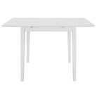 Eetkamerset van massief rubberwood met verlengbare tafel levering bevat - Eetkamersets