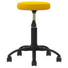 Eetkamerstoel met fluwelen bekleding en stevig stalen frame - Eetkamerstoelen