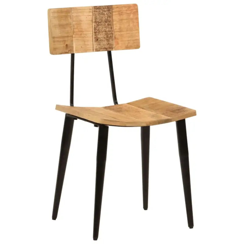 Eetkamerstoelen in antieke stijl van massief mangohout - Eetkamerstoelen