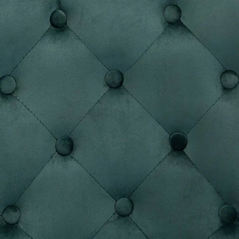 Eetkamerstoelen met massief rubberwood en zachte fluwelen bekleding - Eetkamerstoelen