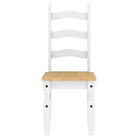 Eetkamerstoelen van massief grenenhout Eenvoudig schoon en tijdloos - Eetkamerstoelen