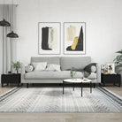 Eetkamertafel met bewerkt hout en metalen poten voor stijl en duurzaamheid - Salontafels