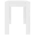 Eettafel van bewerkt hout met eenvoudig ontwerp en vochtige doek onderhouden - Eettafels