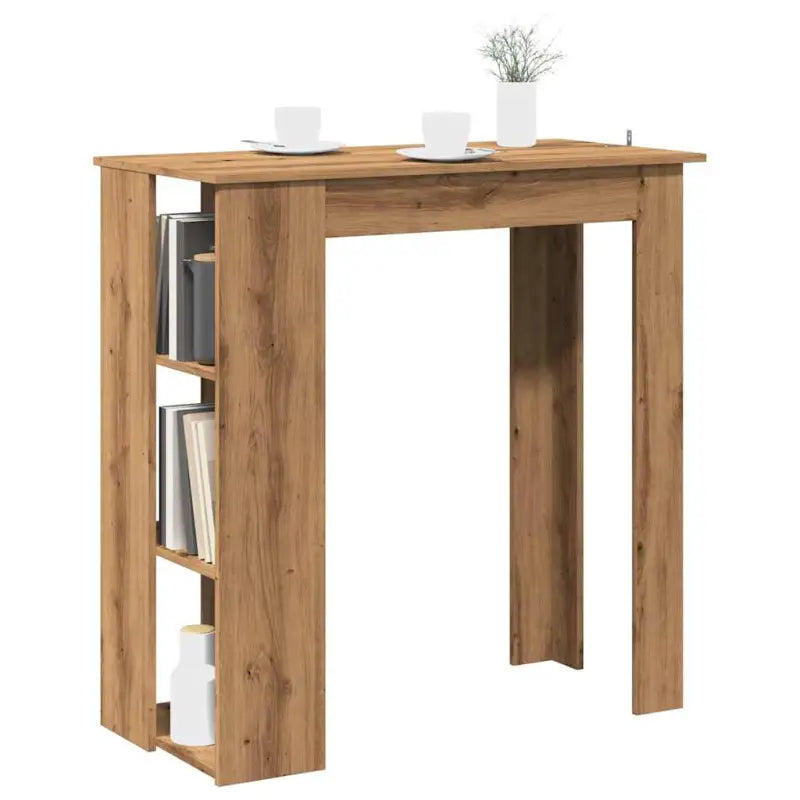 Eettafel van bewerkt hout voor kleine ruimtes met modern design - artisanaal eikenkleurig / 1 - Eettafels