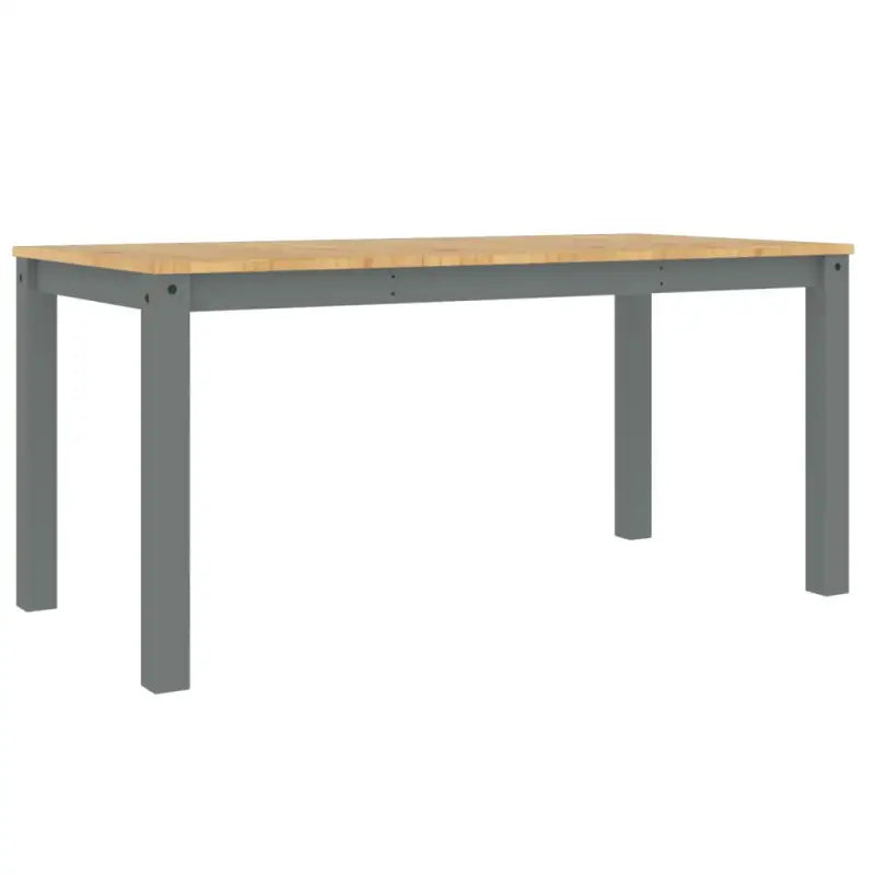 Eettafel van massief grenenhout eenvoudig schoon en minimalistisch - Eettafels