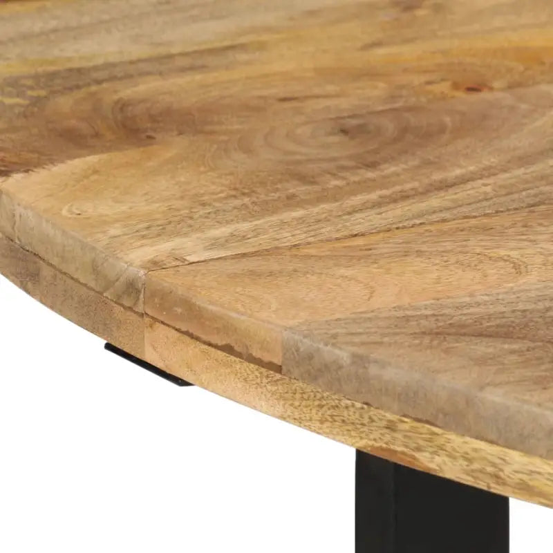 Eettafel van massief mangohout met elegant ontwerp - Eettafels