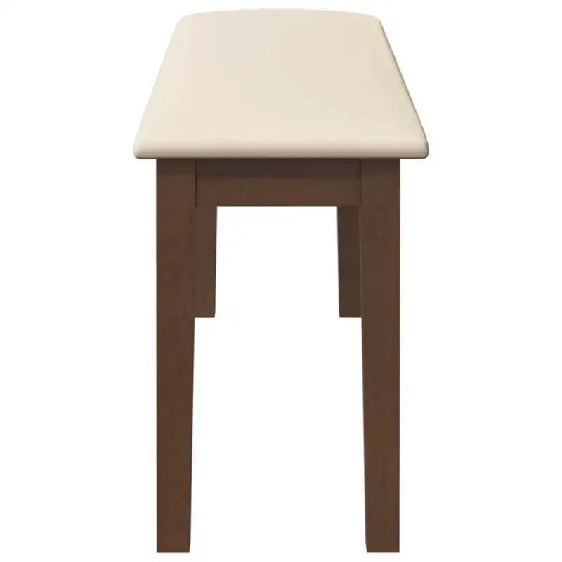 Eettafelbank met houten poten voor een comfortabele zitervaring - Keuken- & eettafelbanken