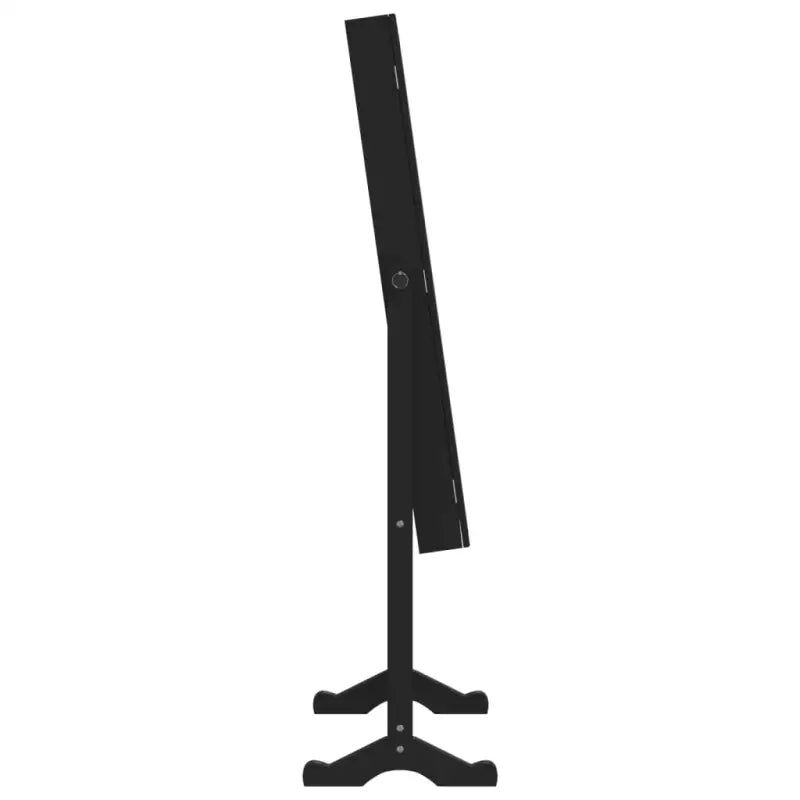 Elegant sieradenkast met LED-verlichting en bewerkt hout - Spiegels