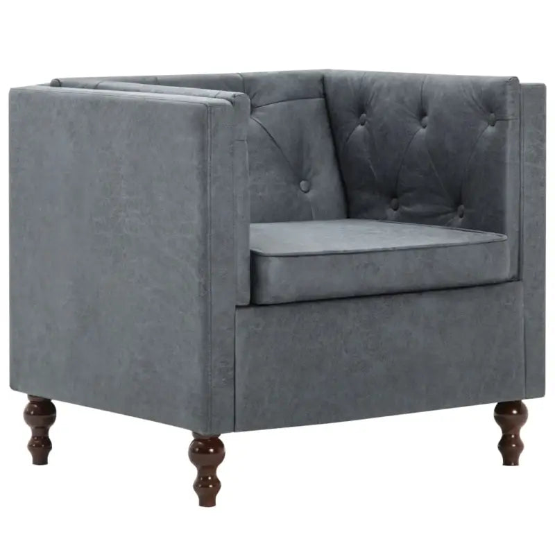 Elegante Chesterfield fauteuil met stevig houten frame voor elke ruimte - Fauteuils & Relaxfauteuils