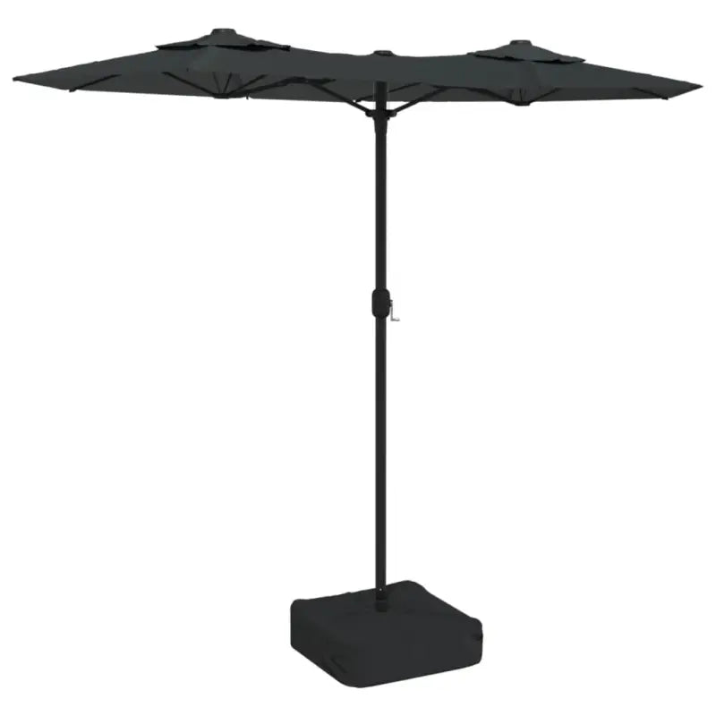 Elegante dubbele parasol voor schaduw en UV-bescherming - Parasols en zonneschermen