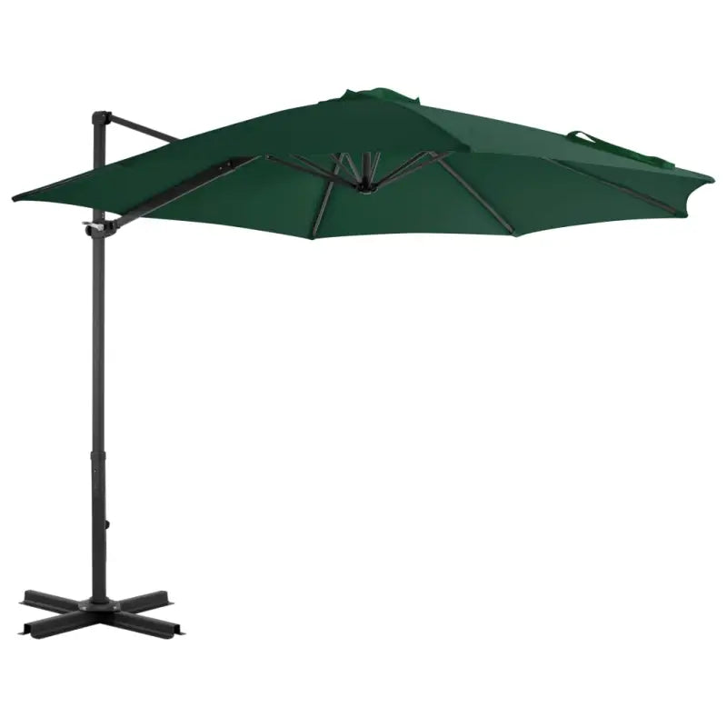 Elegante hangende parasol met aluminium paal voor schaduw en UV-bescherming - Parasols en zonneschermen