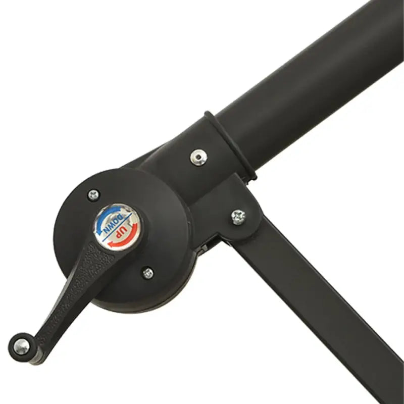 Elegante hangende parasol met metalen paal voor schaduw en UV-bescherming - Parasols en zonneschermen