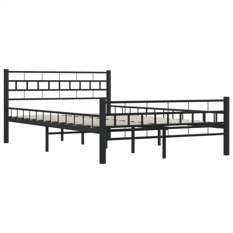 Elegante metalen bedframe met stevige staalconstructie - Bedden & bedframes