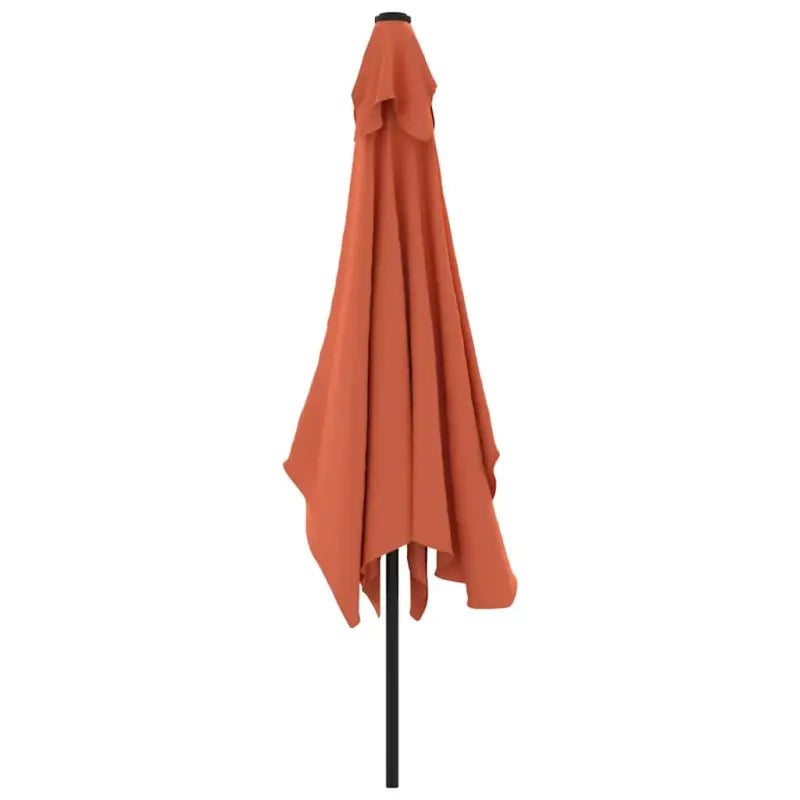Elegante parasol met stalen paal voor schaduw en uv-bescherming - Parasols en zonneschermen