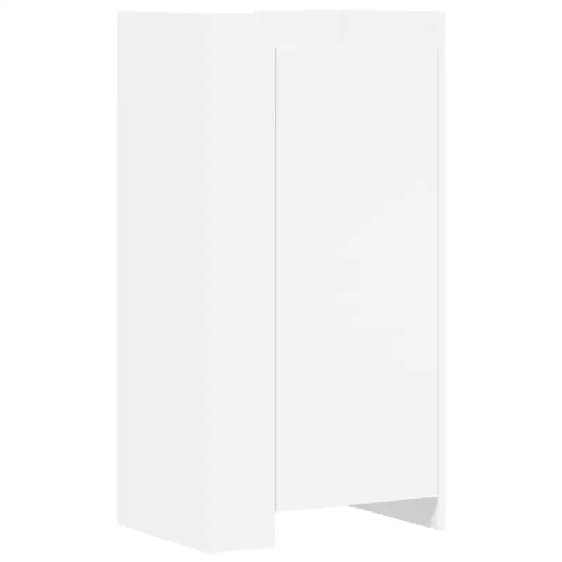 Elegante schoenenkast van bewerkt hout voor een opgeruimde ingang - Schoenenrekken