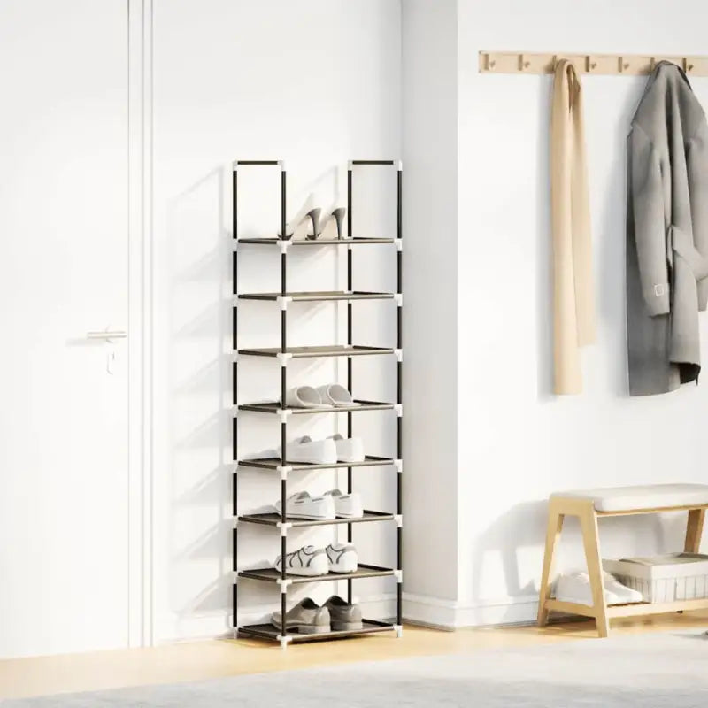 Elegante schoenenrek voor een georganiseerde en frisse schoenenruimte - Schoenenrekken