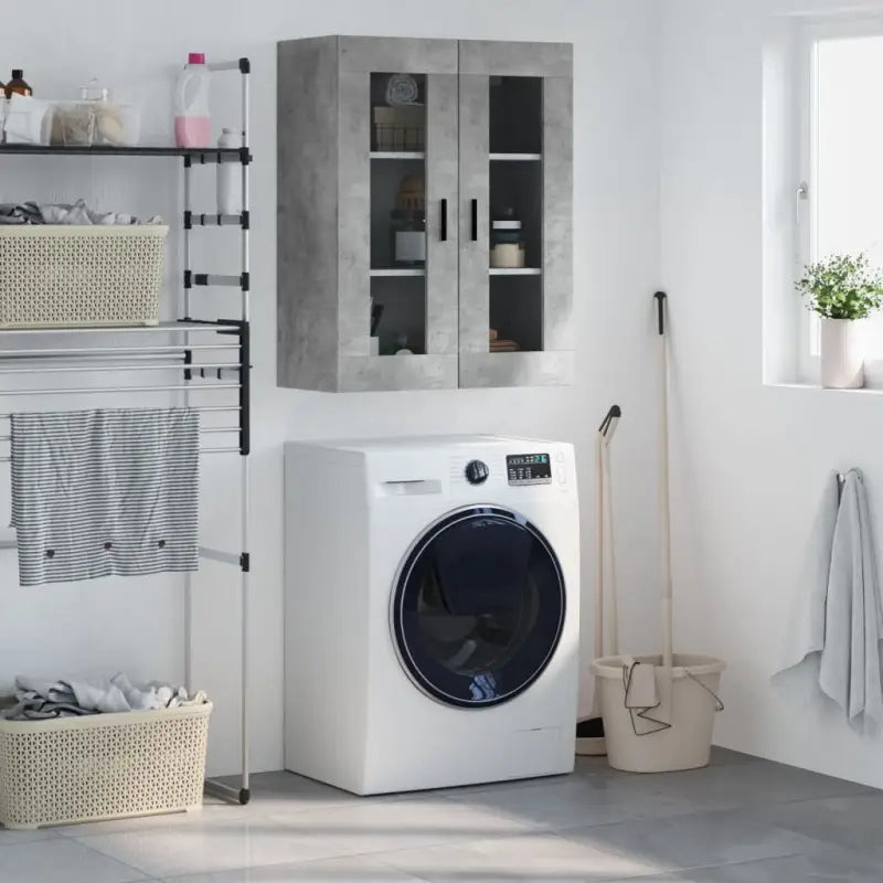 Elegante wandkast van bewerkt hout met duurzaam en stabiel ontwerp - Dressoirs & buffetkasten