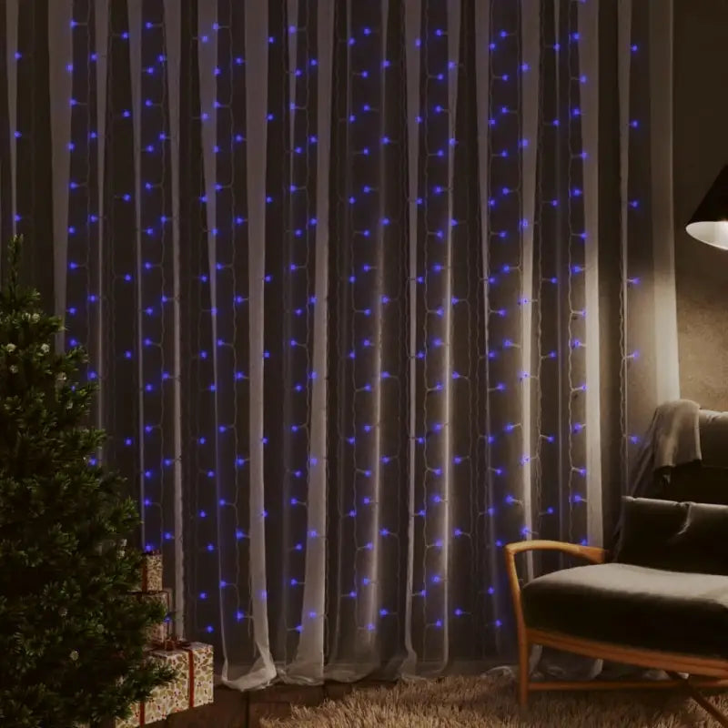 Energiebesparende Led’s Kerstverlichting met Lange Verlengkabel - Blauw / 1 - Kerstverlichting