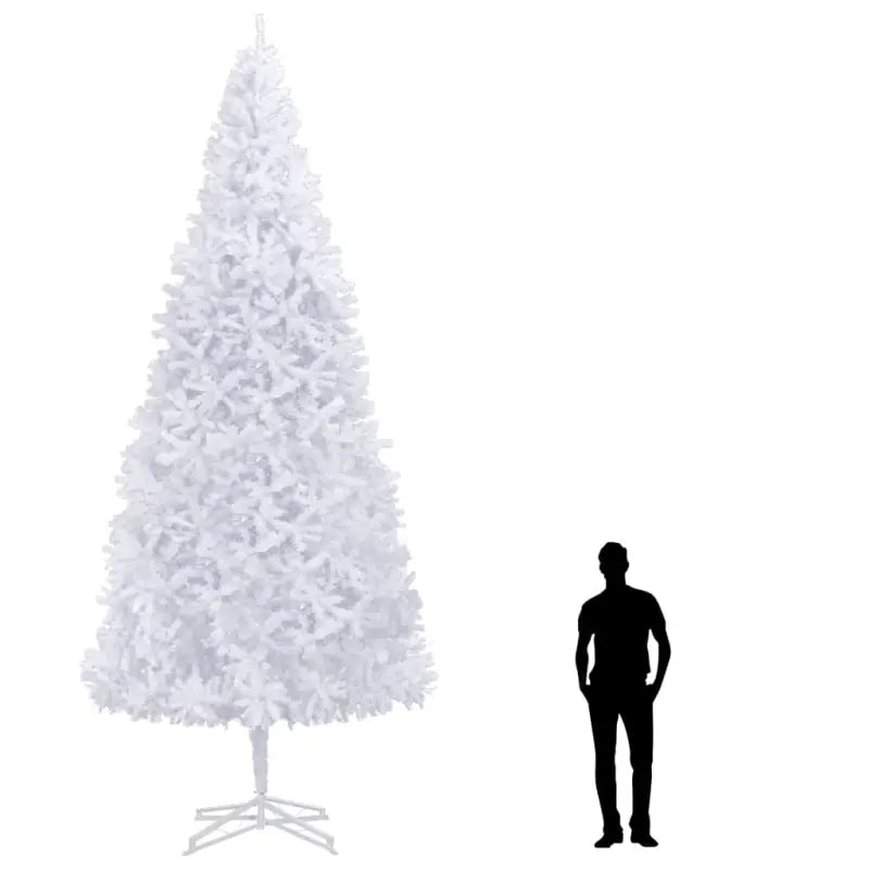 Extragrote kunstkerstboom met levensechte PVC takken - Wit / 500 x 230 cm / 1 - Kerstbomen