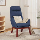 Fauteuil met optimaal zitcomfort en zacht stof voor comfort en stabiliteit - Blauw / 1 / Zonder voetensteun - Fauteuils