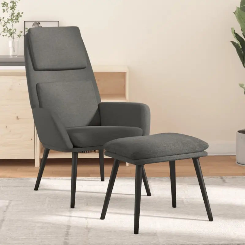 Fauteuil met optimaal zitcomfort en zachte bekleding - Lichtgrijs / 1 / Met voetensteun - Fauteuils & Relaxfauteuils