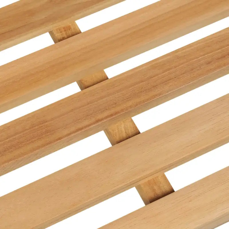 Fijn geschuurde teakhouten tuinbank met stijlvol en praktisch ontwerp - Tuinbanken