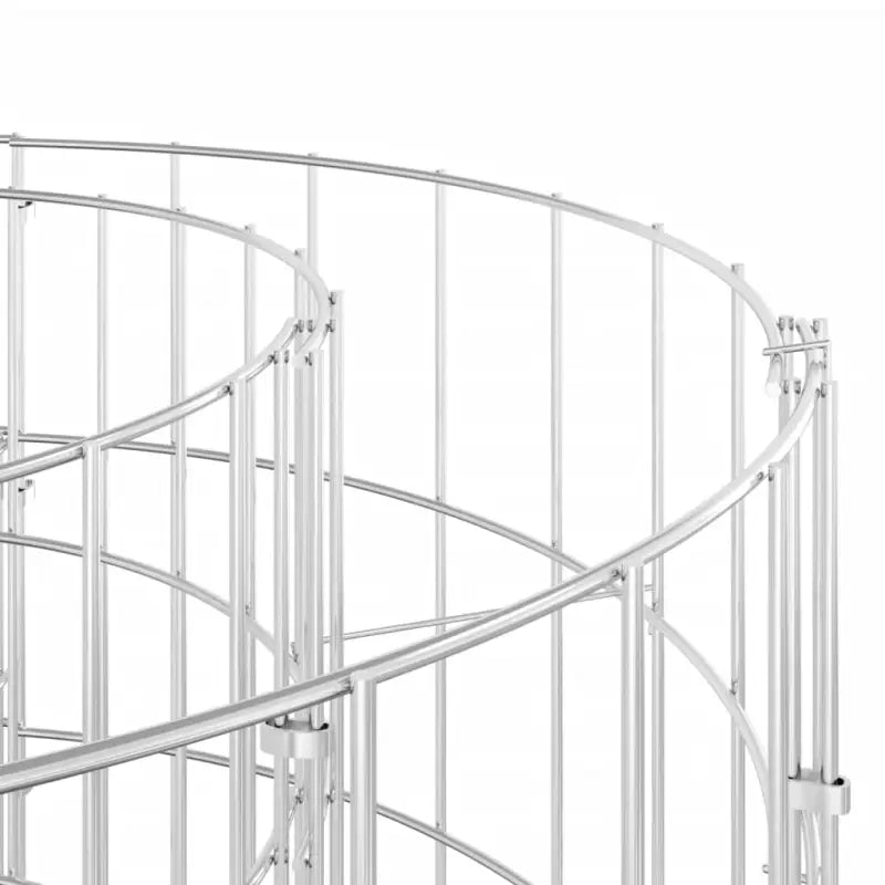 Gabion plantenbak van gegalvaniseerd ijzer voor een stabiele border - Bloempotten & plantenbakken