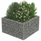 Gabion plantenbak van gegalvaniseerd staal voor tuin en terras - Bloempotten & plantenbakken
