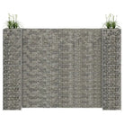 Gabion plantenbak voor een stijlvolle tuinborder - 260 x 40 x 180 cm / 1 - Bloempotten & plantenbakken