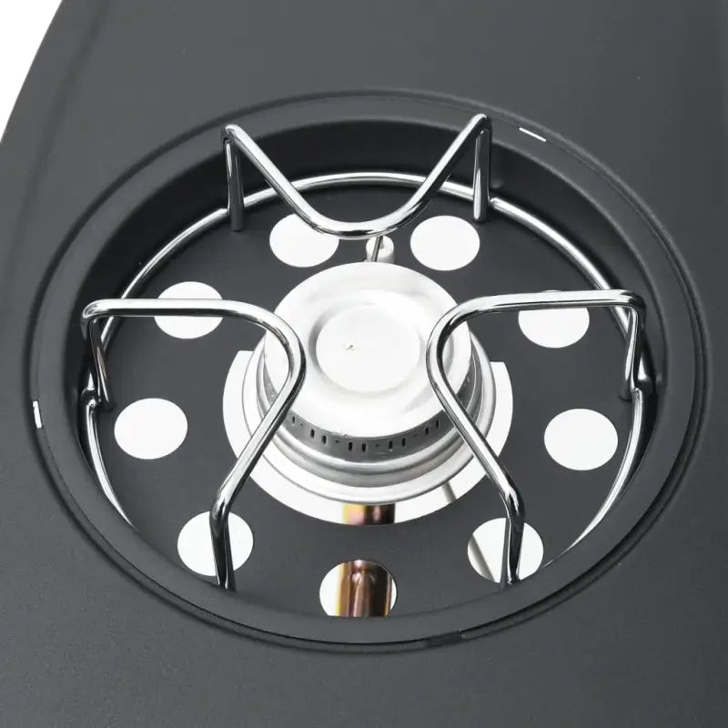 Gasbarbecue in roestvrij staal met stevige zwenkwielen voor tuinfeest - Barbecues