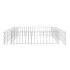 Gegalvaniseerd Staal Verhoogde Schanskorf Plantenbak voor Tuin en Terras - Bloempotten & plantenbakken