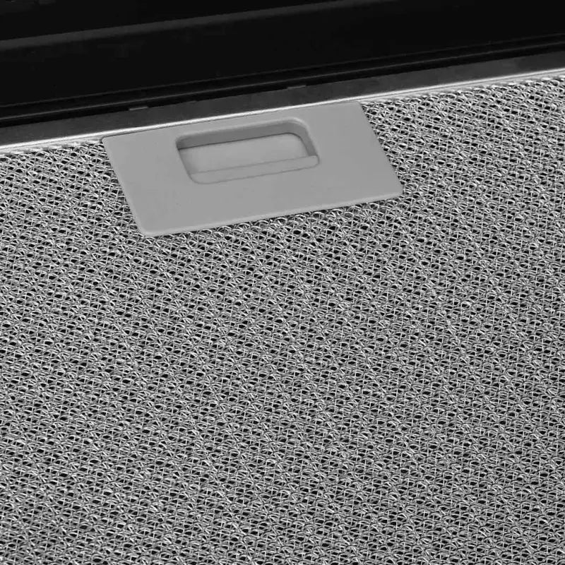 Geluidarme wandafzuigkap met roestvrij staal en wasbaar vetfilter - Afzuigkappen