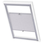 Geplooid rolgordijn voor Velux met meegeleverde montageaccessoires - Wit / pk06 - Jaloezieën & rolgordijnen