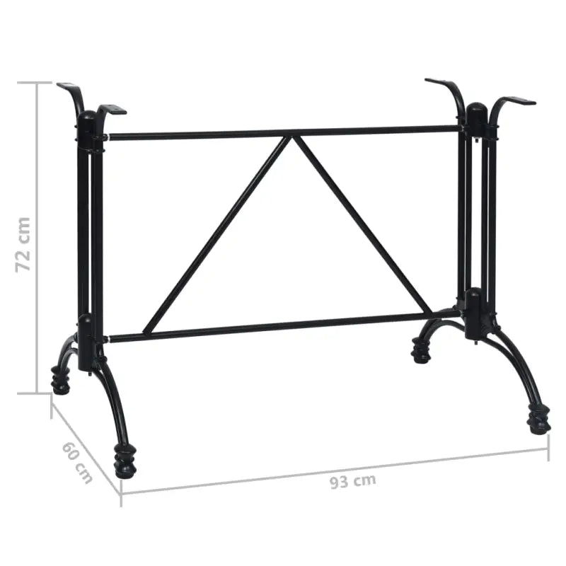 Gietaluminium Tafelpoten voor een Industriële Look - Tafelpoten