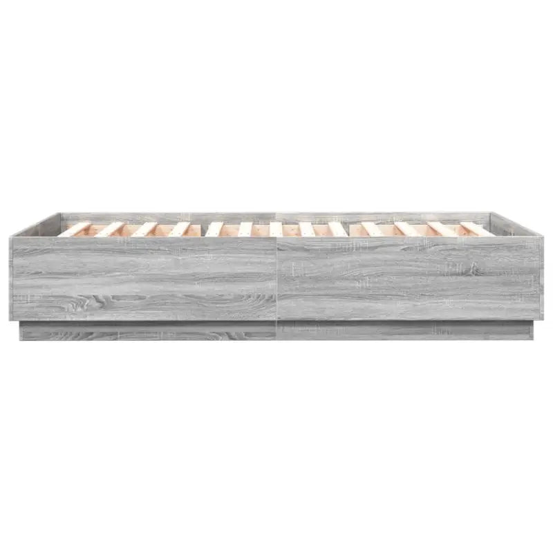 Grijs Sonoma bedframe van bewerkt hout voor een goede nachtrust - Bedden & bedframes