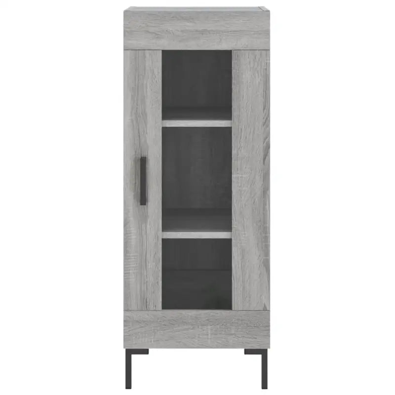 Grijs Sonoma dressoir in bewerkt hout met tijdloze uitstraling - Dressoirs & buffetkasten