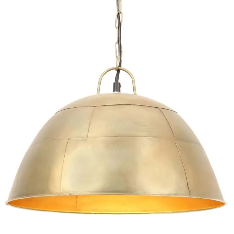 Hanglamp met grote lampenkap voor woonkamer en eetkamer - Koper / Φ 41 cm / 1 - Lampen